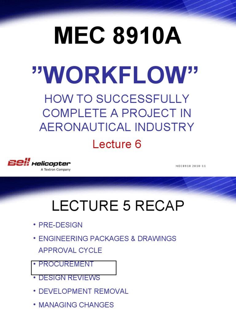 Aeronautical Project Workflow Guide | PDF | Aircraft | Transport