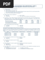 Financial Accounting and Reporting Part