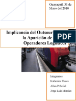 Implicancia del Outsourcing en la Aparición de nuevos Operadores Logísticos