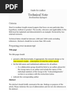 Springer Basic Reference Style Guide | PDF | Science & Mathematics