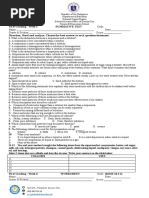 First Grading - Week 5 Summative Test Code