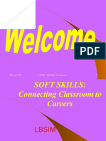 1 30th June 2009 LBSIM: Soft Skills Development