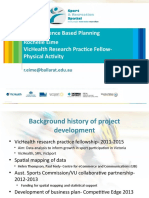 Ssas-Evidence Based Planning Rochelle Eime Vichealth Research Practice Fellow - Physical Activity