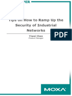 Ramp Up Security of Industrial Networks