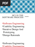 Lesson 4 HCI in The Software Process