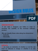 Lesson 5 Design Rules