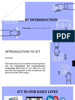 Tle 07 Introduction: Prepared By: John Norman C. Taruc, LPT