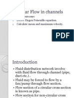 Laminar Flow in Channels