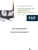 Time Management The Hidden Secret