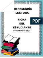 Comprension de Lectura 01 Setiembre 2021