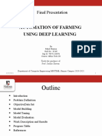 Automation of Farming Using Deep Learning: Final Presentation
