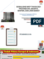 Sosialisasi MCP 2021 APBD Dan PBJ 29 Maret