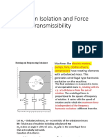 Vibration Isolation and Force Transmissibility - 6