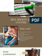 Self, Society, and Culture