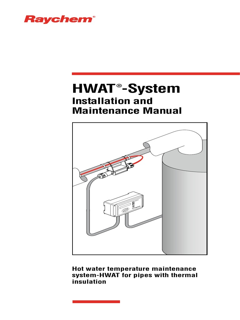 Hwat - System: Installation and Maintenance Manual | PDF | Pipe (Fluid ...