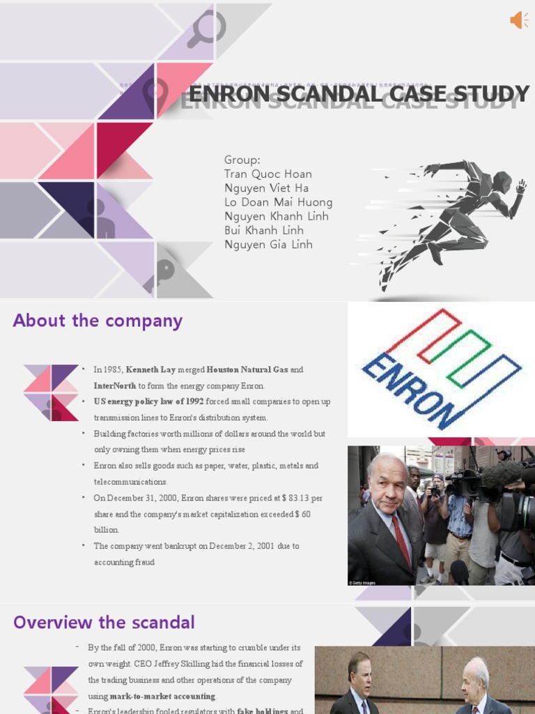 enron scandal case study pdf