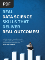 Real Skills That Deliver: Data Science Real Outcomes!