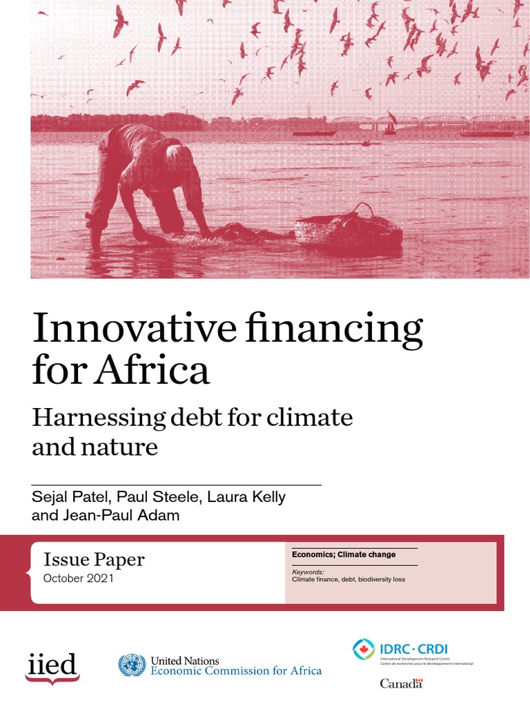 Innovative Financing For Africa: Harnessing Debt For Climate and Nature ...