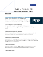 The Ultimate Guide To C2090-623 IBM Cognos Analytics Administrator V11
