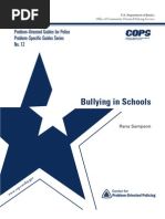 Download Bullying in Schools by marianne_krivan SN53365196 doc pdf