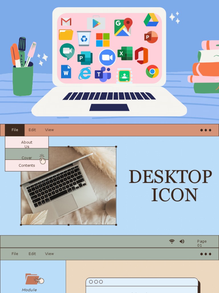 Desktop Icon | PDF | Icon (Computing) | Computing