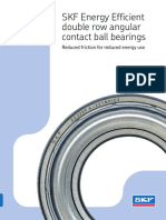 Energy Efficient Double Row Angular Contact Ball Bearings