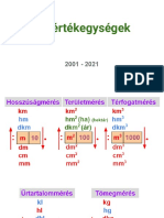 Mértékegységek