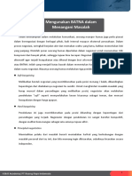 Mengunakan BATNA Dalam Menangani Masalah: Soft Bargaining