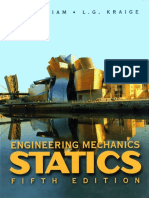Engineering Mechanics, Statics (Volume 1) by J. L. Meriam, L. G. Kraige