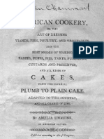American Cookery Cookbook