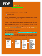 Chapter-Three Understand Consumer Behavior 3.1 Consumer Buying Behavior