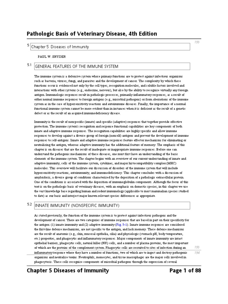 Overview of Immune System Diseases | PDF | Toll Like Receptor | Immune ...