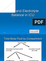 Fluid and Electrolyte Balance in ICU