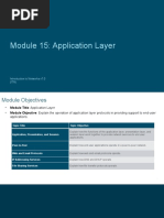 Module 15: Application Layer: Introduction To Networks v7.0 (ITN)