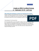 The Ultimate Guide To IBM Certified System Administrator - Informix 12.10