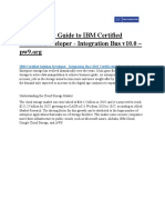 The Ultimate Guide To IBM Certified Solution Developer - Integration Bus v10.0