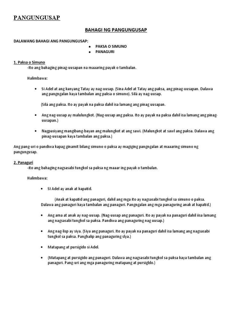 Filipino Final | PDF