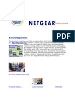 Acknowledgements: NETGEAR Network Starter Guide