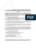 Protocolo de Memoria y Casos Clínicos 2018