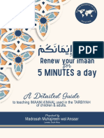 Renew your Imaan for 5 Minutes a Day: A Detailed Guide to Teaching Imaan's Four A'maal