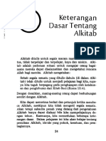 Keterangan Dasar Tentang Alkitab