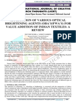 Application of Various Optical Brightening Agents (Oba'S/Fwa'S) For Value Addition of Indian Textiles: A Review