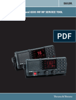 Sailor 6222 VHF and 6300 MF/HF Service Tool: User Manual