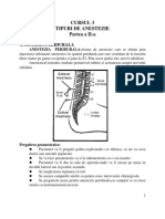 Cursul 3 Tipuri de Anestezie Partea II ATI