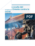 EL ARMA OCULTA DEL LEJANO ORIENTE CONTRA LA COVID - Artículo