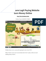 Golden-Farm Legit Paying Website Earn Money Online