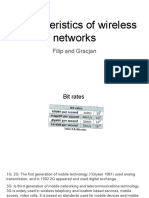 Characteristics of Wireless Networks: 1G, 2G, 3G, 4G, 5G, LTE, WiMAX