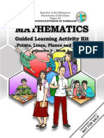 Mathematics: Guided Learning Activity Kit