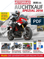 Motorrad Gebrauchtkauf Spezial 2016