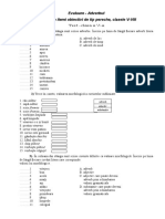 Test Adverbul Itemi Semiobiectivi